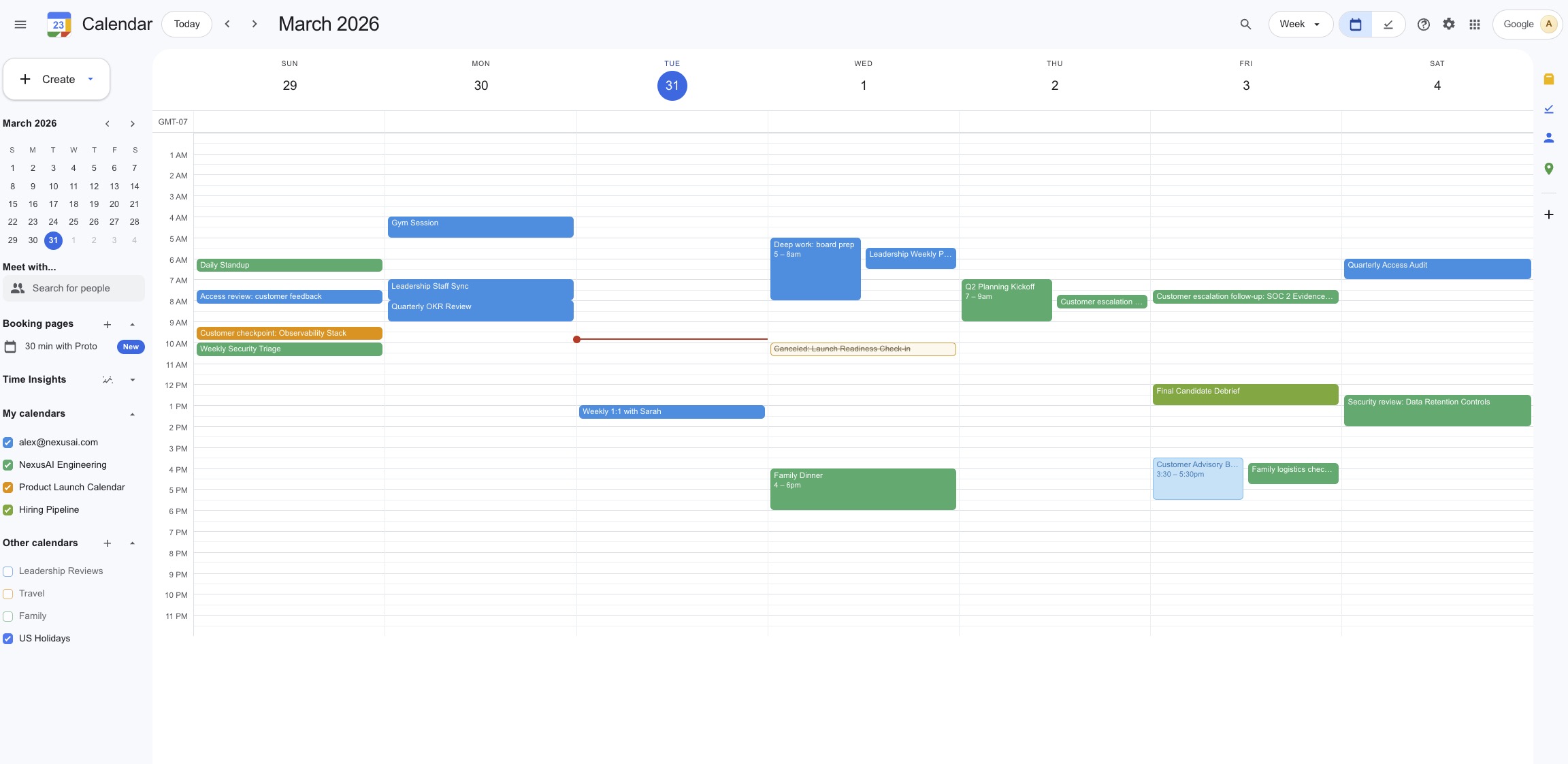 Google Calendar